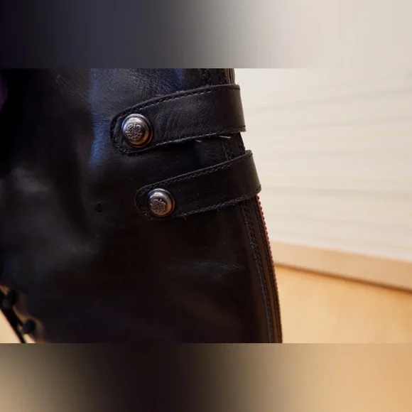 Sam Edelman Black Sanford Riding Boots - Picture 6 of 13